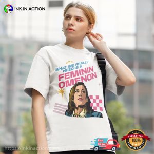 Femininomenom Kamala Harris Election 2024 Comfort Colors Shirt 4