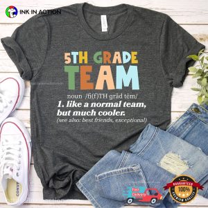 Fifth Grade Teacher Funny definition T shirt 1