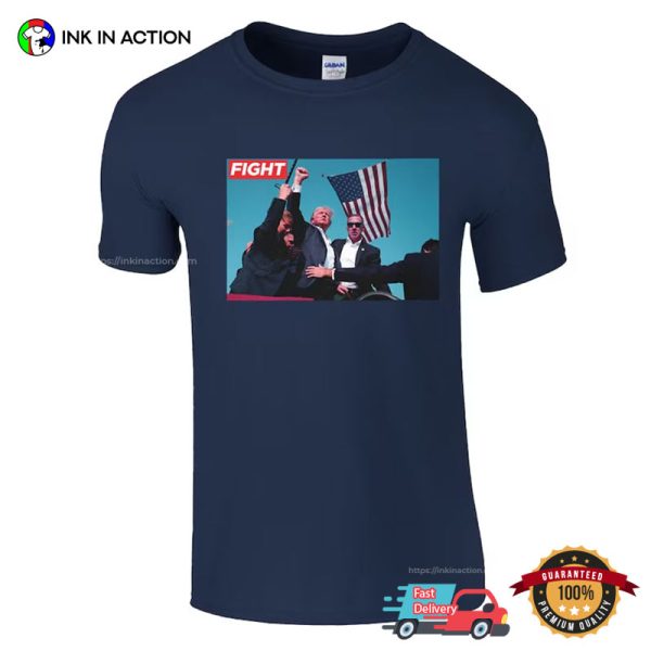 Fight For America Donald Trump Republican Shirt