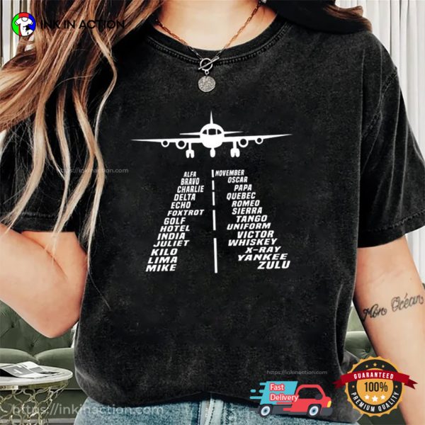 Flying Pilot Gift Aviation Comfort Colors Shirt