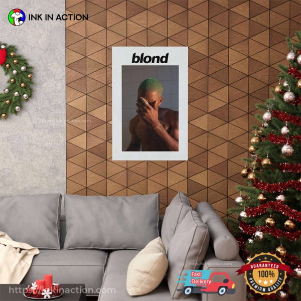 Frank Ocean Blond Album Cover Poster