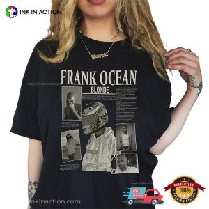 Frank Ocean Rapper Blond 2nd Album Comfort Colors T shirt 3