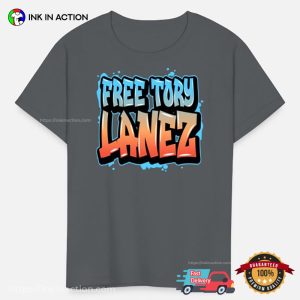 Free Tory Lanez Street Art T-shirt