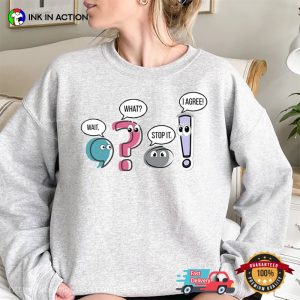 Funny Grammar Teache Punctuation English Shirt 3