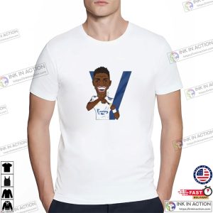 Funny Real Madrid Vinicius Junior Comic Win Champions League Tee 3