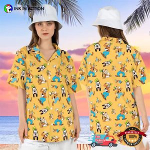Goofy Disney Cartoon Hawaiian Shirt