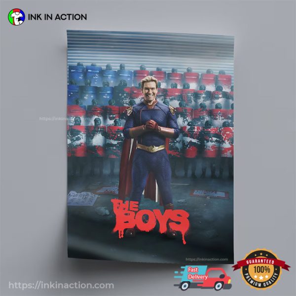 HOMELANDER Antihero THE BOYS Show By Amazon 2024 Poster