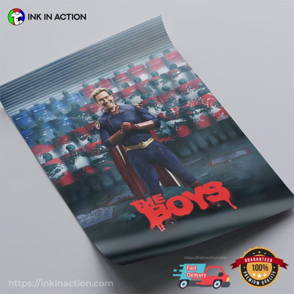 HOMELANDER Antihero THE BOYS Show By Amazon 2024 Poster