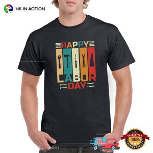 Happy labor day united states Vintage Style T shirt 3