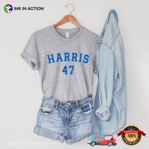 Harris 47 Woman President Kamala Harris 2024 Comfort Colors T shirt 3