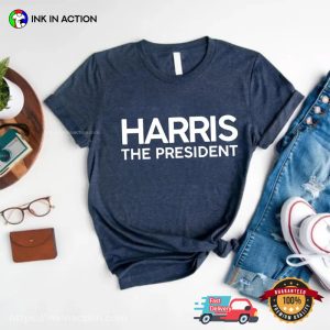 Harris The President Comfort Colors Shirt, Kamala Harris 2024 Merch