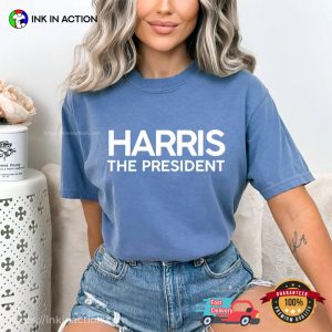 Harris The President Comfort Colors Shirt, Kamala Harris 2024 Merch