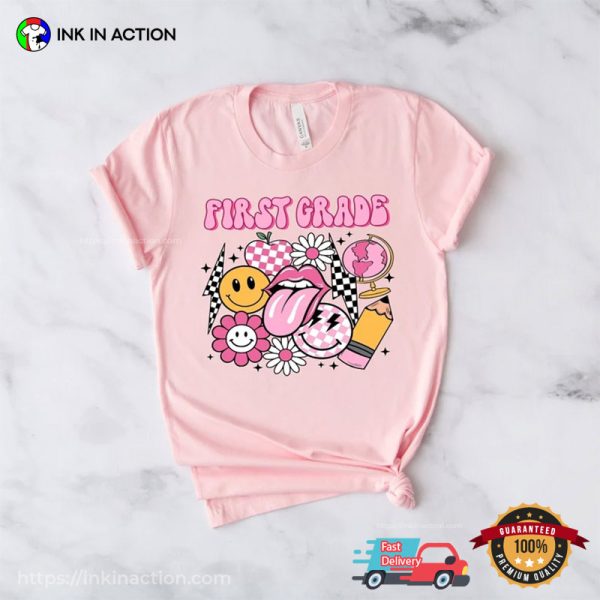 Hello First Grade Cute Shirt For Cute Girls