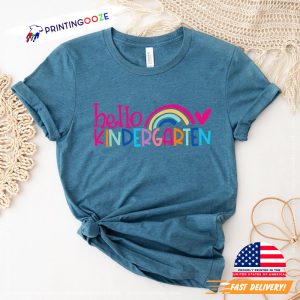 Hello Kindergarten Comfort Colors Shirt, Back To School Clothes