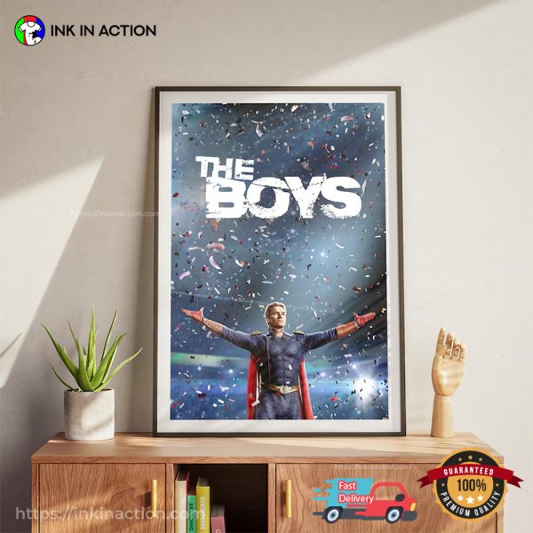 Homelander Captain Of The Seven The Boys TV Show Poster