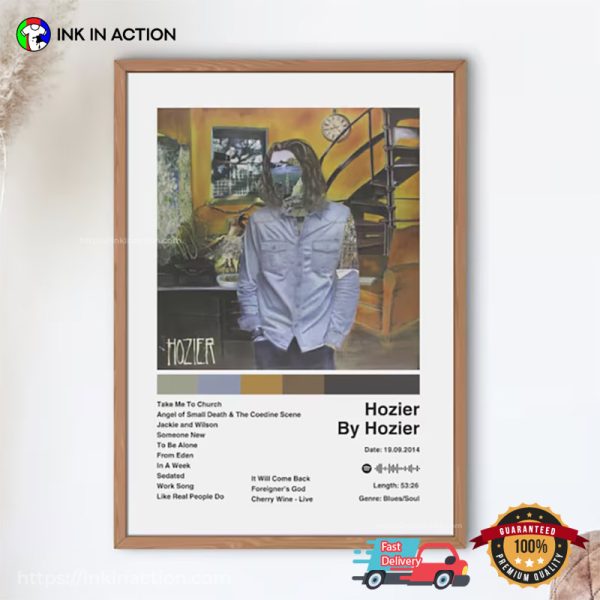 Hozier Album By Hozier Music Poster