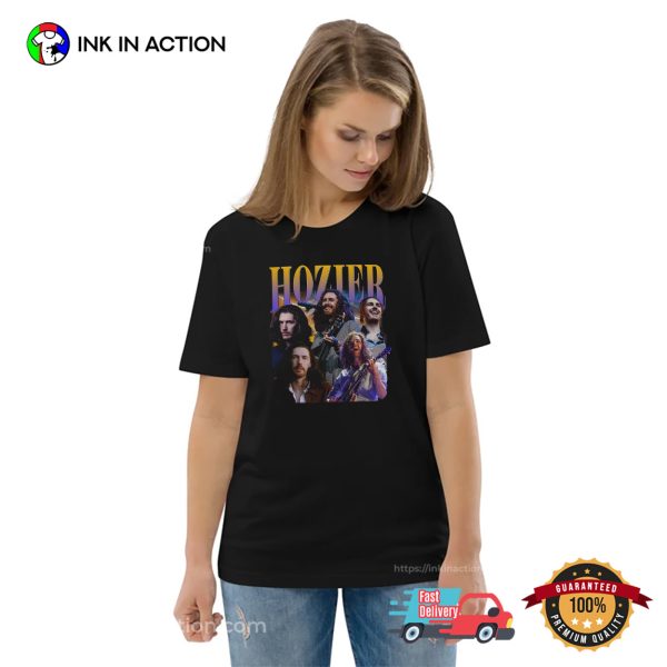 Hozier Concert Collage Vintage Style Tee