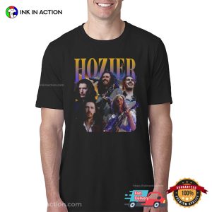 Hozier Concert Collage Vintage Style Tee