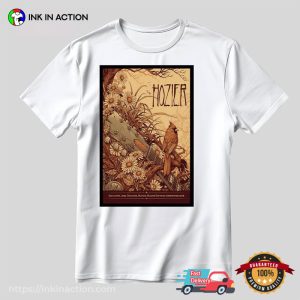 Hozier Maine Savings Amphitheater Bangor Me Poster Shirt 3