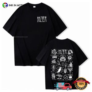 Hozier The Unreal Unearth Tour Tracklist Retro T-shirt