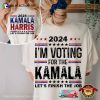 I’m Voting For The Kamala Blur Kamala Harris President 2024 T-shirt