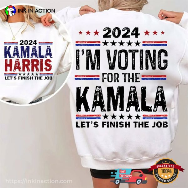 I’m Voting For The Kamala Blur Kamala Harris President 2024 T-shirt