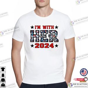 I’m With Her Harris 2024 Voting T-shirt