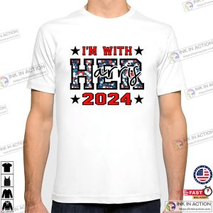 I’m With Her Harris 2024 Voting T-shirt