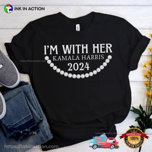 I'm With Her Kamala Harris 2024 For President T shirt 2