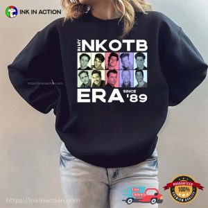 In My New Kids On The Block Era NKOTB Band Boys Comfort color T-Shirt 1