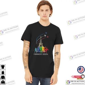 International Multi sport Event Olympics France 2024 T shirt 2