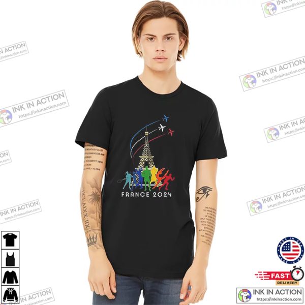 International Multi-sport Event Olympics France 2024 T-shirt