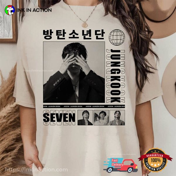 JUNGKOOK Seven Kpop Korean Comfort Colors T-shirt