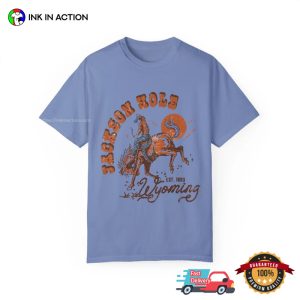 Jackson Hole Est 1893 Wyoming Comfort Colors T shirt 1