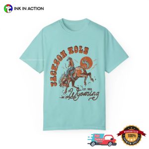 Jackson Hole Est 1893 Wyoming Comfort Colors T shirt 2