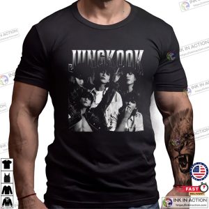 JungKook 90s Retro Graphic T-shirt