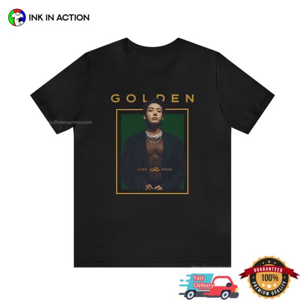 Jungkook Golden Album Graphic T-shirt