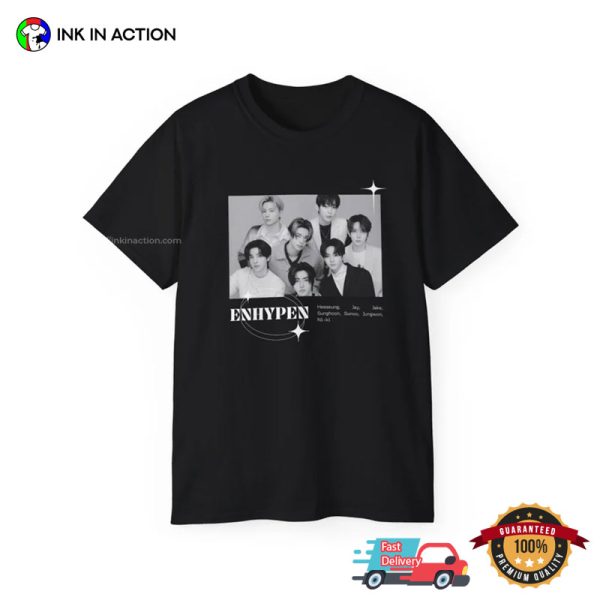 K-Pop ENHYPEN Graphic Tee