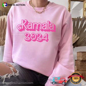 Kamala 2024 Madam President Barbie Style T shirt 2