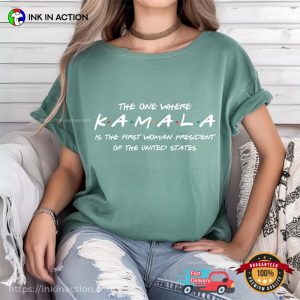 Kamala First Woman President Of The United States Comfort Colors T-shirt