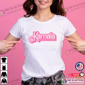 Kamala Harris 2024 Barbie Style T-shirt3