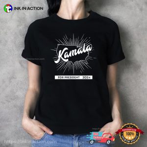 Kamala Harris 2024 For President Campaign T Shirt 2