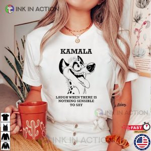 Kamala Harris 2024 Laughing Hyena Funny T shirt 1