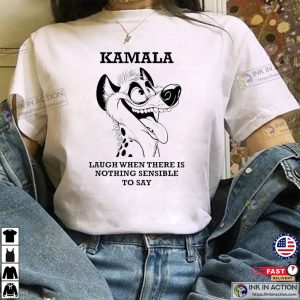 Kamala Harris 2024 Laughing Hyena Funny T shirt 2