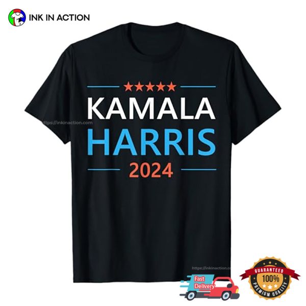 Kamala Harris 2024 President Campaign Tee