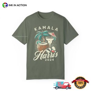 Kamala Harris 2024 Summer Vibes Comfort Colors T shirt 1