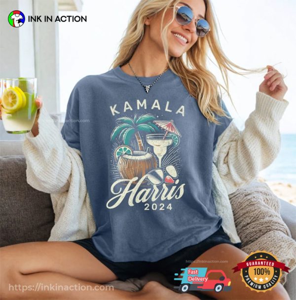 Kamala Harris 2024 Summer Vibes Comfort Colors T-shirt