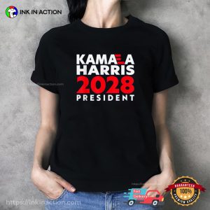 Kamala Harris 2028 President T Shirt 3