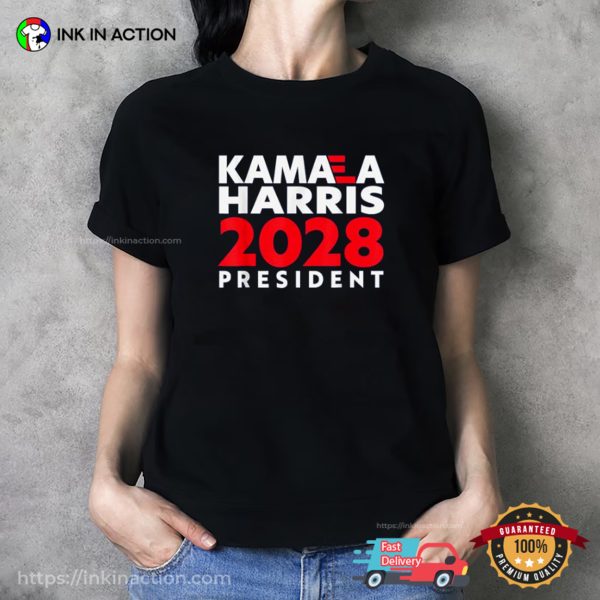 Kamala Harris 2028 President T-Shirt