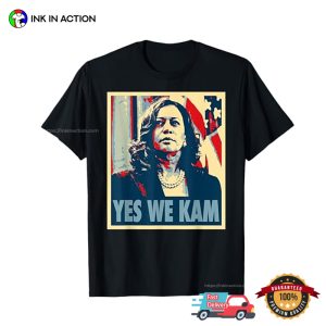 Kamala Harris Vice President Yes We Kam Graphic T shirt 3